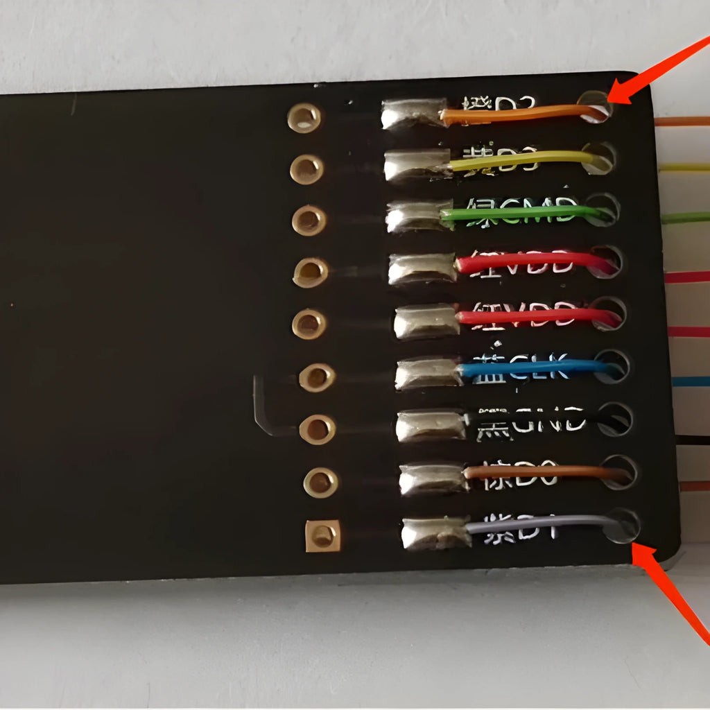 EMMC read write tool for car audio host maintenance on BMW Mercedes Audi Porsche vehicles