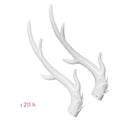 Resin dragon horn helmet decorations in multiple colours for motorcycle and scooter customisation