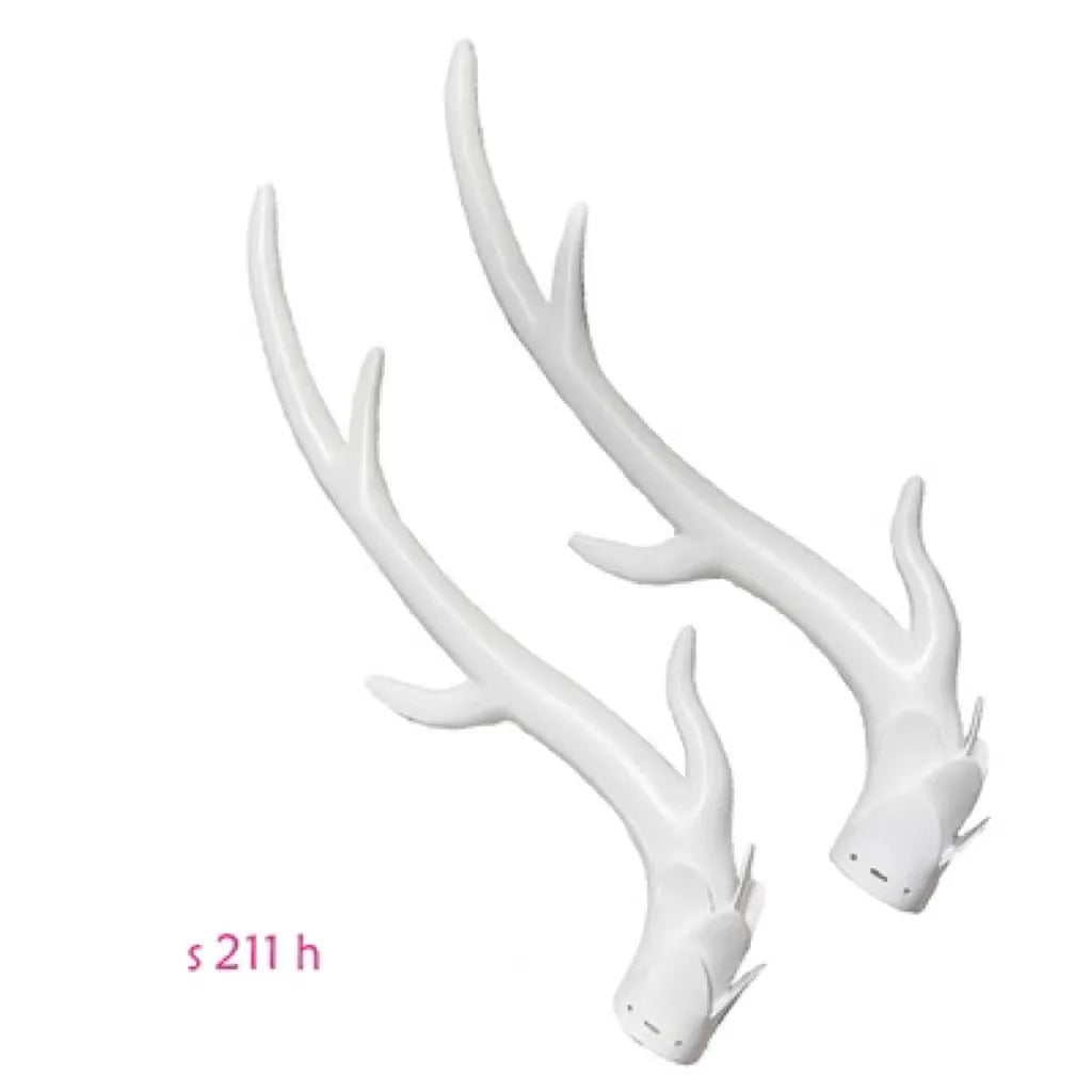 Resin dragon horn helmet decorations in multiple colours for motorcycle and scooter customisation