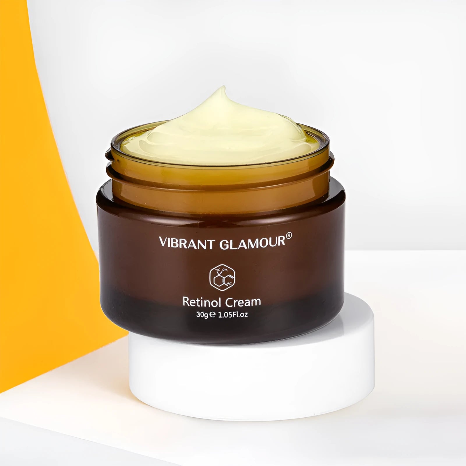 30g Retinol facial serum bottle for reducing dry lines and fine lines