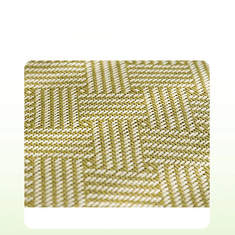 Green fruit-shaped pet bed with raised edges and cushion mat for cats and dogs
