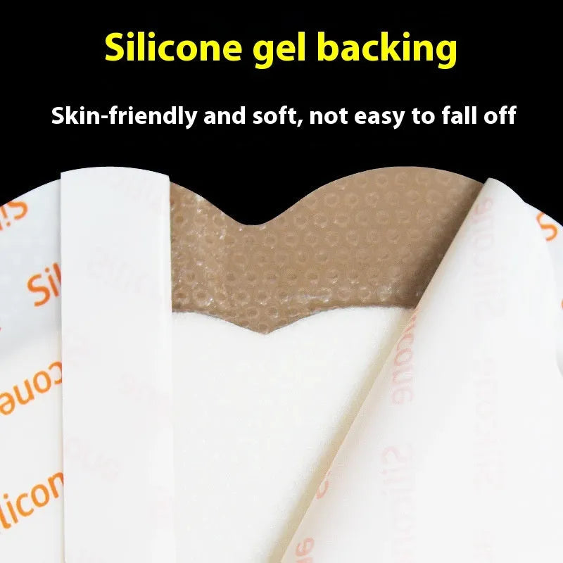 Skin colour silicone gel foam bedsore dressing sticker for pressure sore prevention