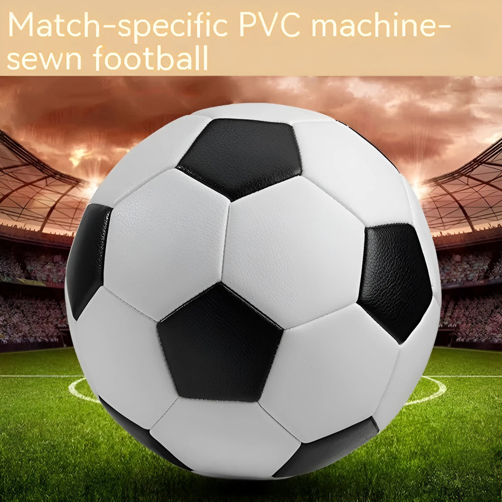 PVC machine seam training football in multiple sizes and colours including Thick Tornado Blue.