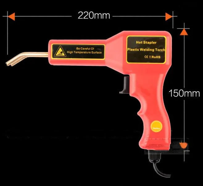 CR307 plastic welding gun with LED light for car bumper and plastic repair
