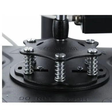 Black thermal transfer machine for T-shirt and fabric printing with 70x70x35 cm dimensions