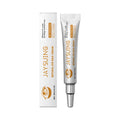 10g tube of retinol anti-aging eye cream containing hyaluronic acid and collagen