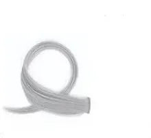 Long curly gradient hair extension patch in Aurora Purple colour, approx 60cm length.