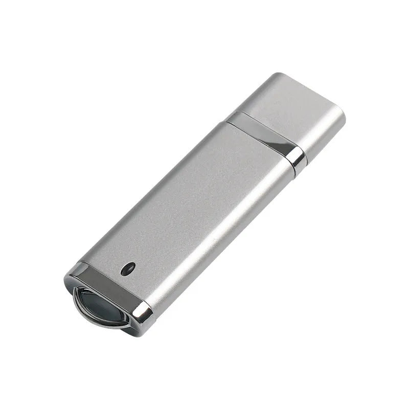 Plastic creative U disk USB 2.0 flash drive in blue colour with compact design