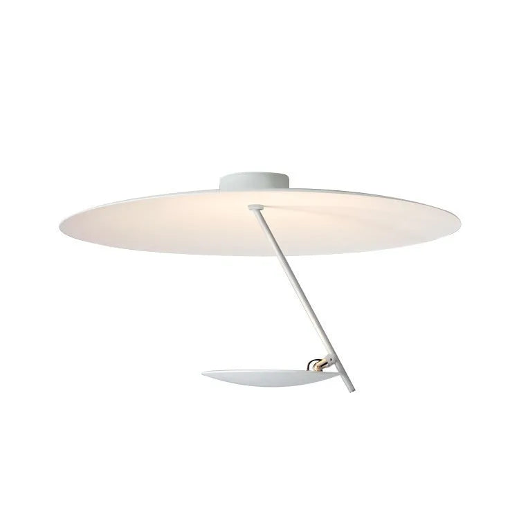 Iron ceiling lamp with warm LED lighting in 50 cm diameter