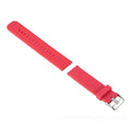 Solid colour silicone sports watch strap for Garmin Forerunner 245 in seven colour options