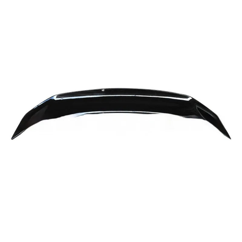 Universal car punch-free tail wing spoiler in ABS plastic with four finish options