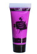 25ml bottle of neon gouache face paint labelled safe and non-toxic.