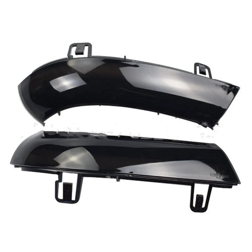 Automotive running water steering light for Volkswagen Golf MK5, made of black ABS plastic with LED strips.