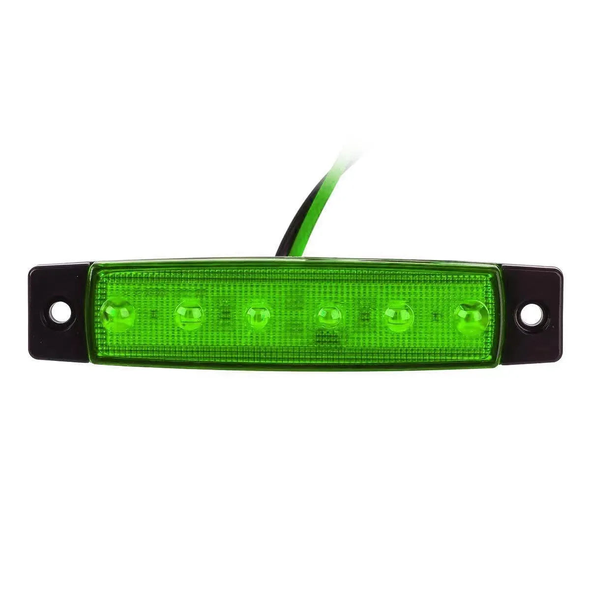SMD LED trailer side warning light with PVC housing in five colour options