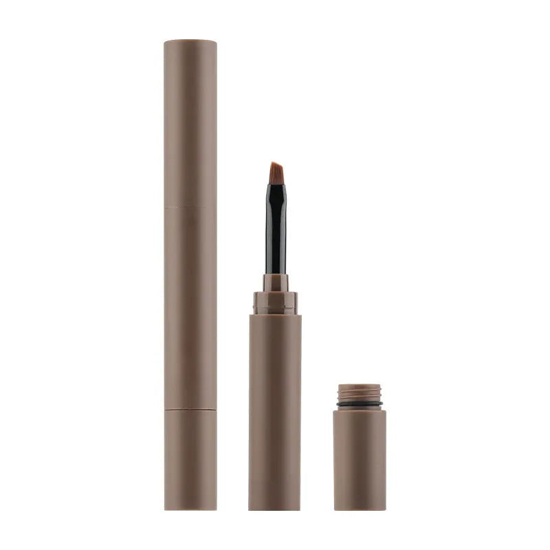 Double-headed eyebrow cream in five colour shades for natural brow definition