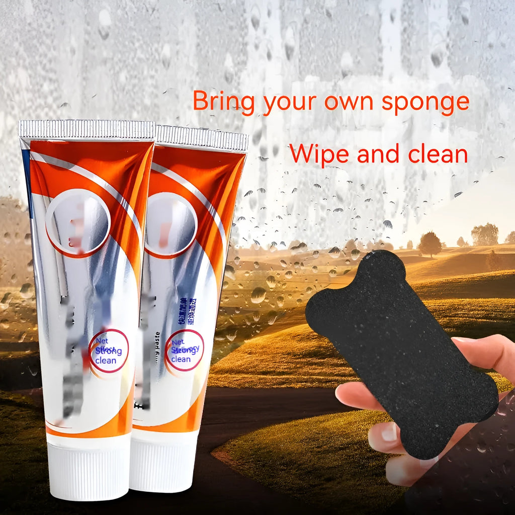 65ml white car windscreen cleaning agent paste for removing oil stains from glass
