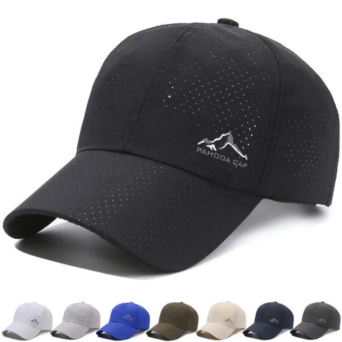 Korean-style adjustable baseball cap in polyester fabric with dome crown design for summer sun protection