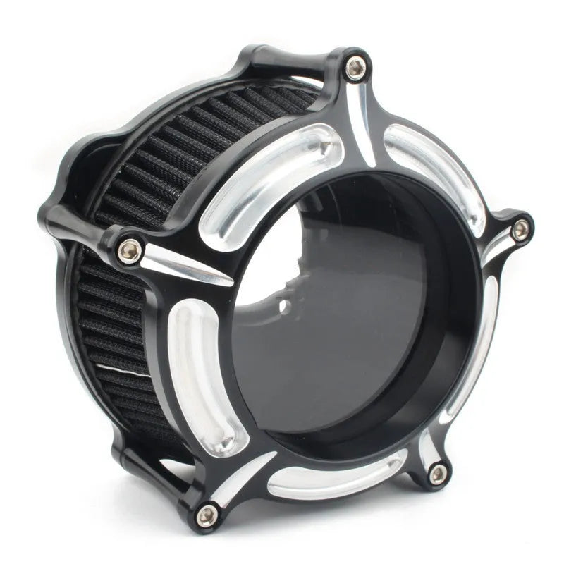 MP09-JJL aluminium car air filter kit in blue and black colour option