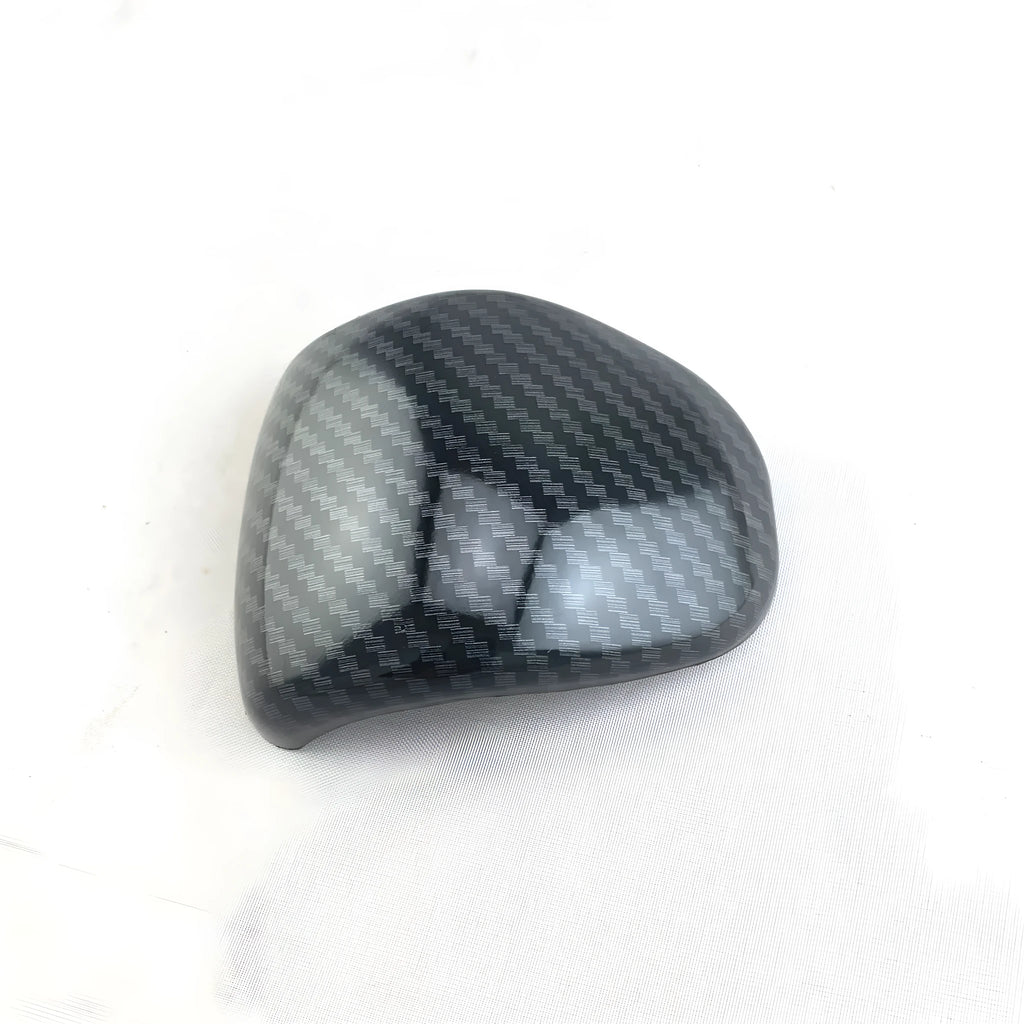 Carbon fibre finish gear shift cover for car interior customisation