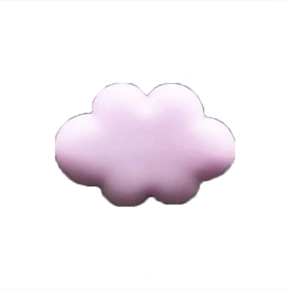 Resin car fragrance clip for air vents in one of six colours: sky blue, pink, yellow, light purple, white, or light green