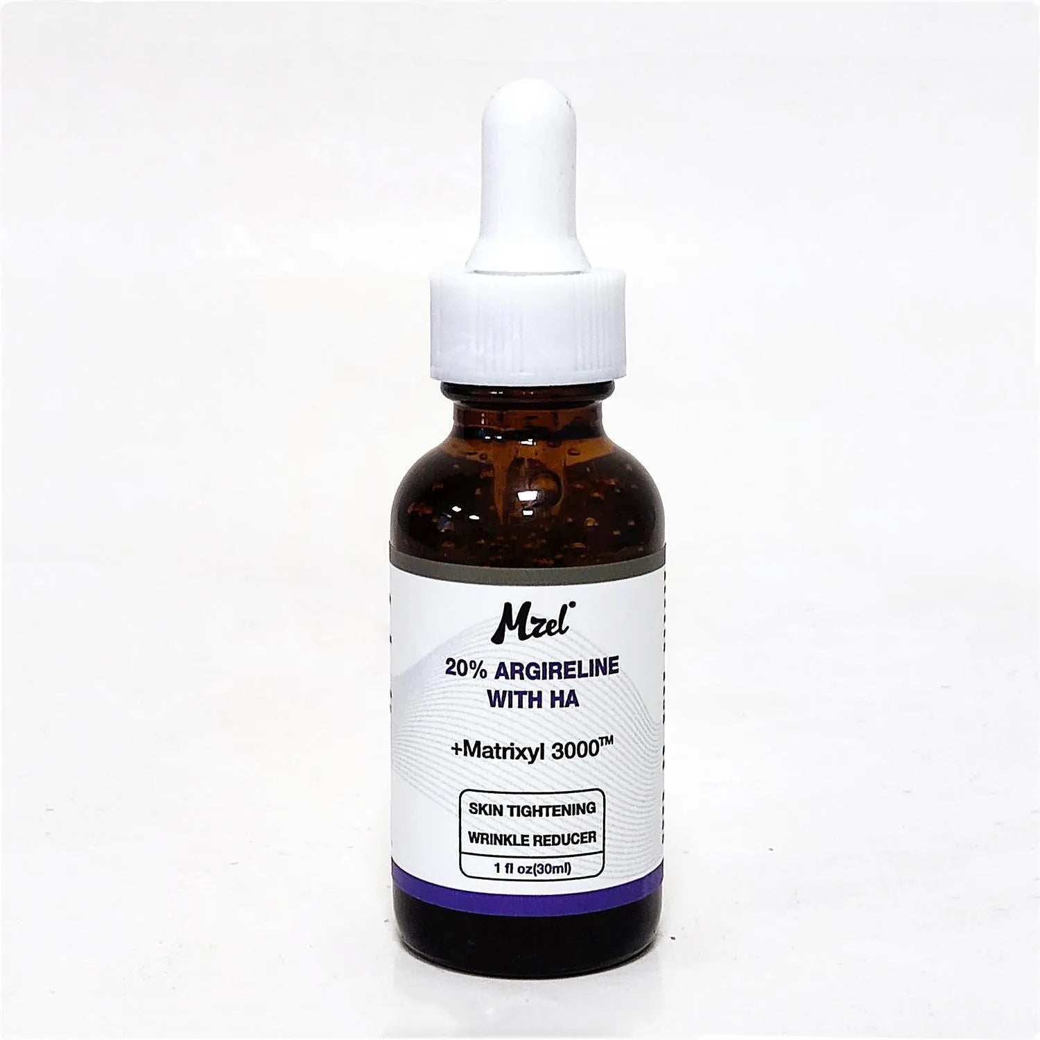 30ml bottle of six-peptide moisturising serum for firming and anti-wrinkle skincare