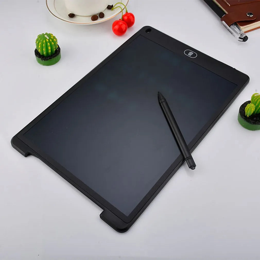 LCD electronic handwriting board for children with stylus pen, available in multiple colours