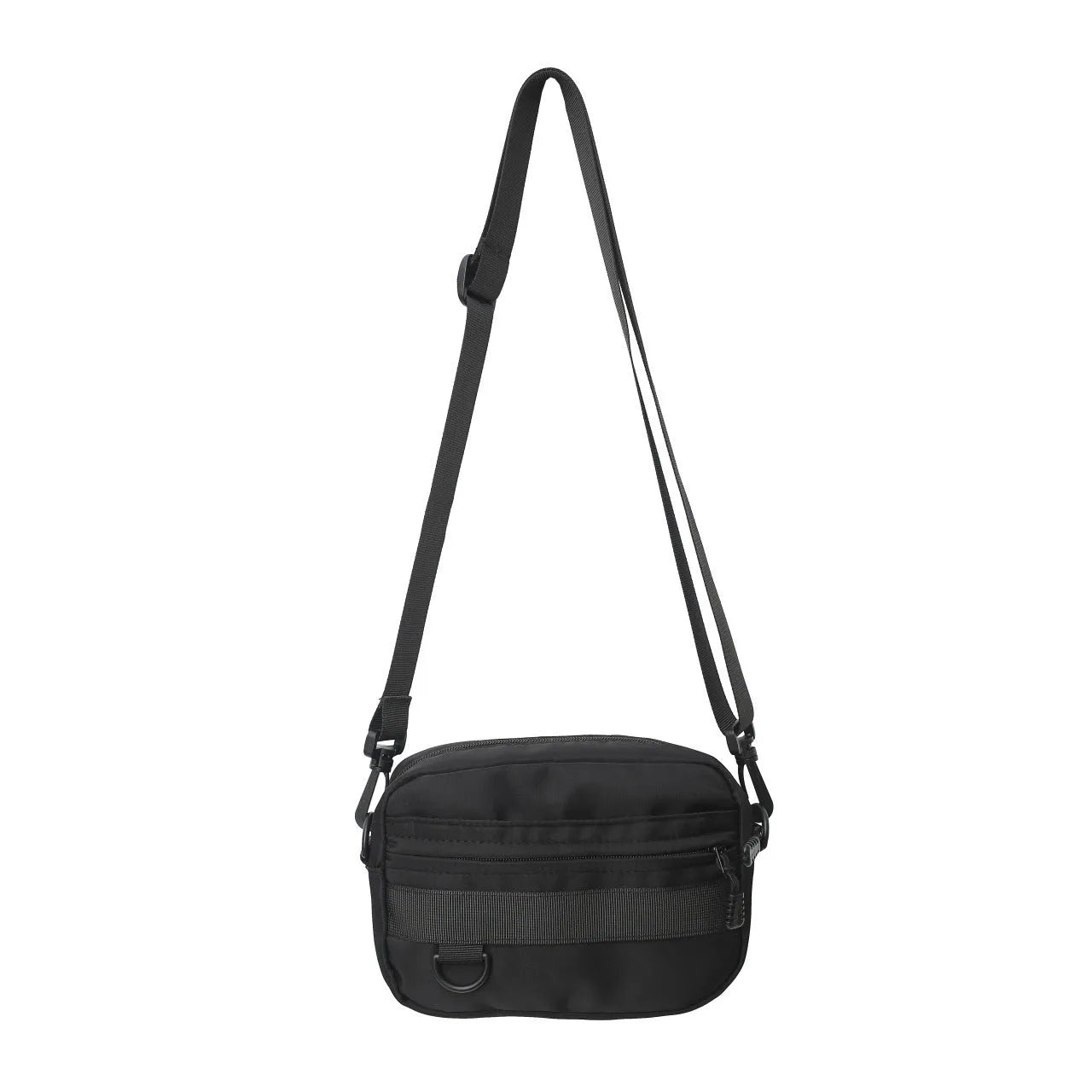 Men's nylon messenger bag in street trend style with compact dimensions
