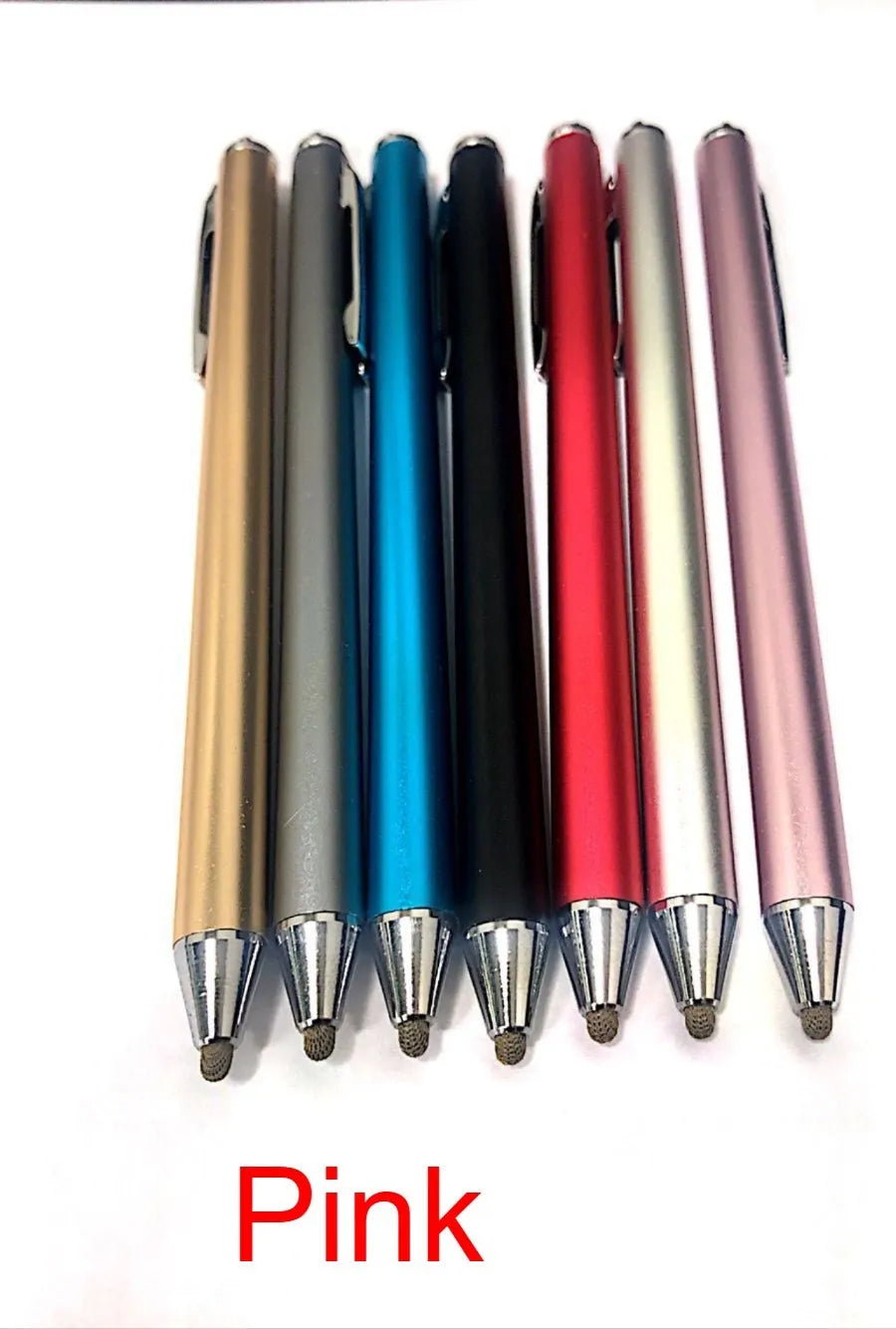 Metal digital stylus with fine head for phone tablet computer touch screen drawing