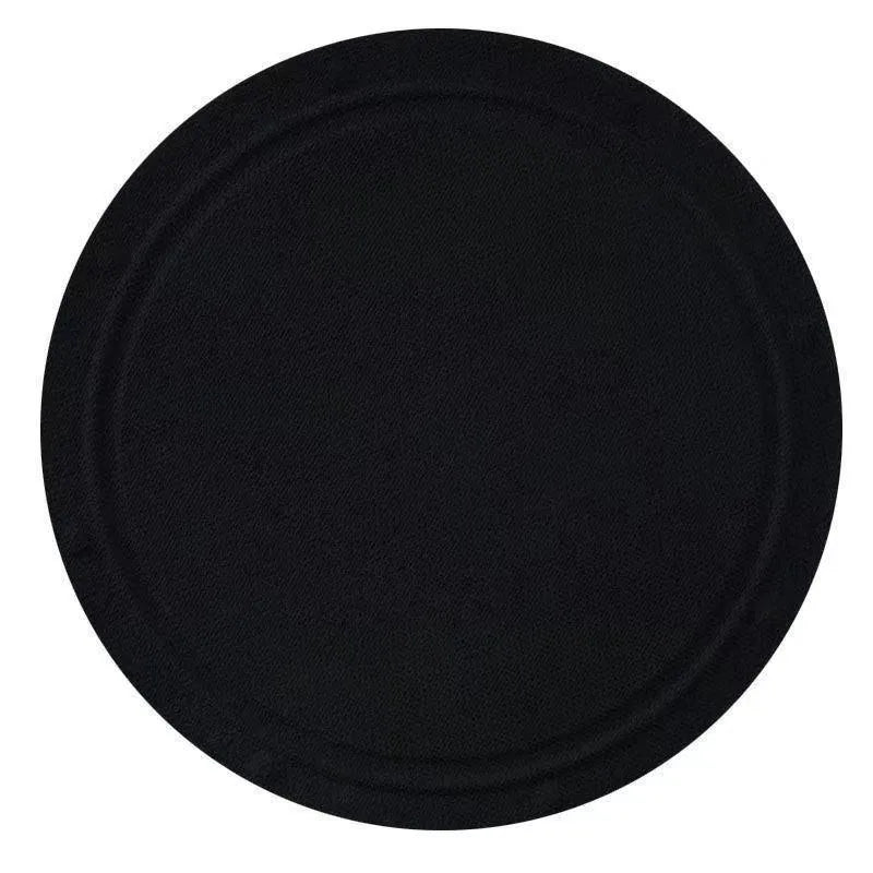 Rubber bath towel showing textured surface in round cake finger style colour option