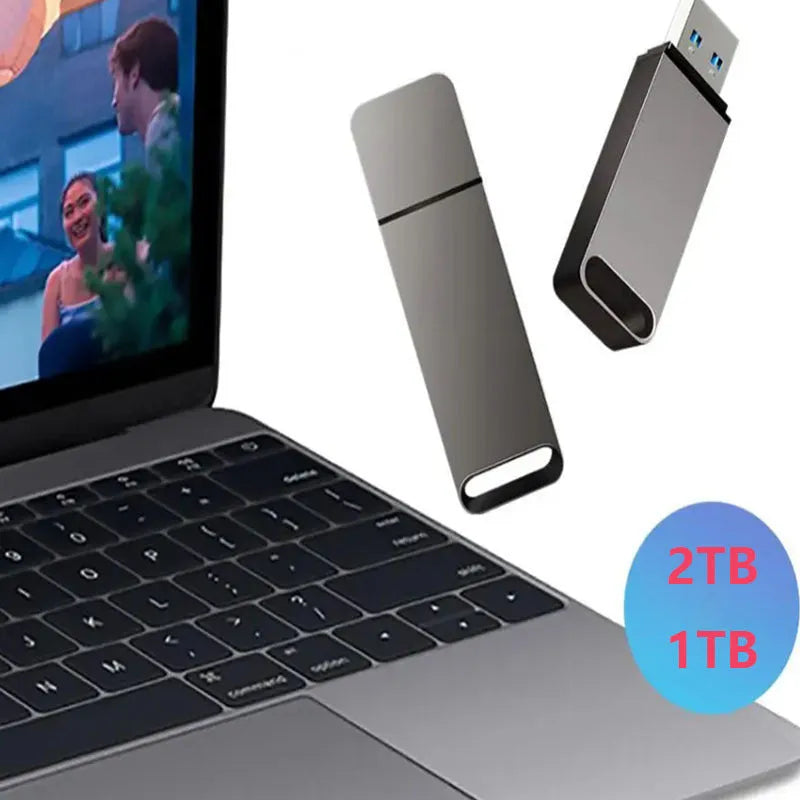 Metal USB flash drive with custom graphic design in black, red or silver colour options