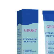 50ml tube of hyaluronic acid moisturising facial gel for hydration.