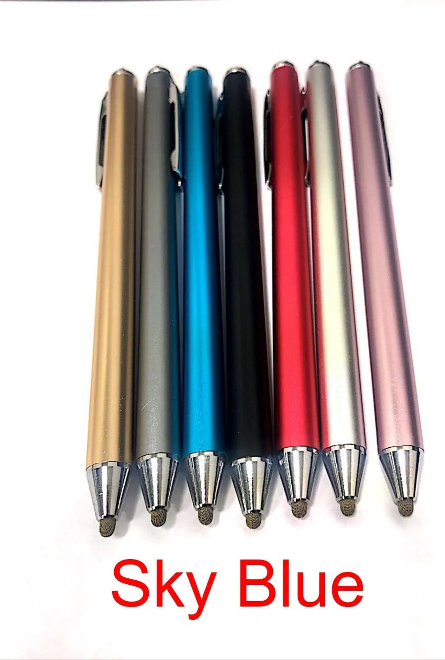 Metal digital stylus with fine head for phone tablet computer touch screen drawing