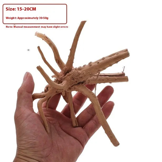 Natural Xiaoqi root wood aquarium decoration ornament in root style resembling Azalea root