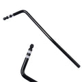 Guitar tremolo bar in black, blue, gold, or silver chrome finish with metal construction