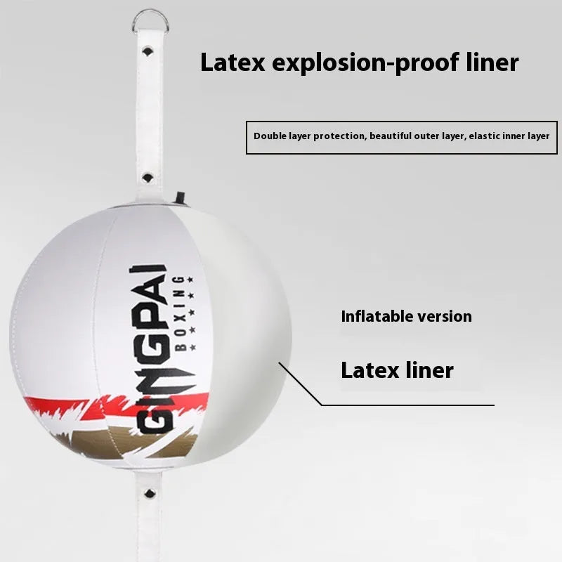 PU leather hanging boxing speed ball for reaction and dodge training