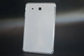 Clear white ultra-thin silicone tablet protective case showing minimalist design