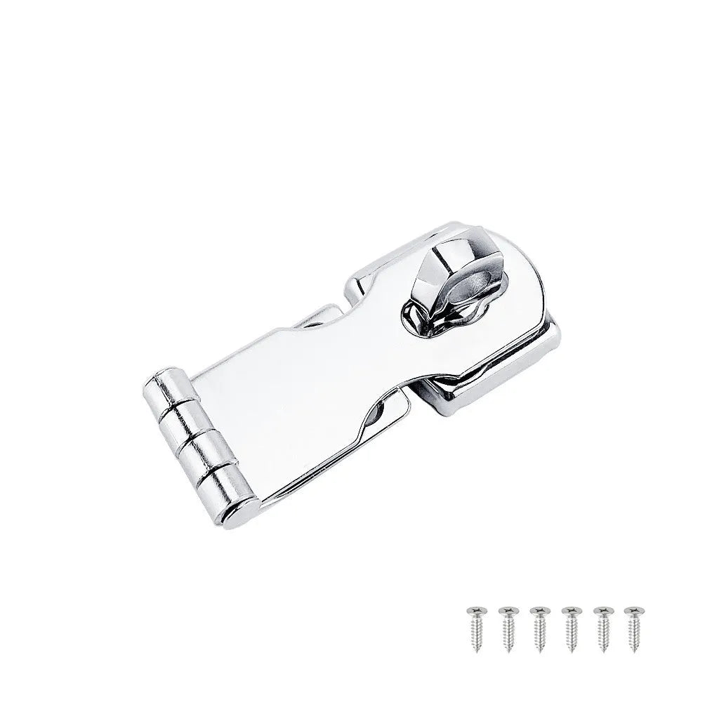 304 stainless steel lock latch hasp bolt with mirror finish silver colour
