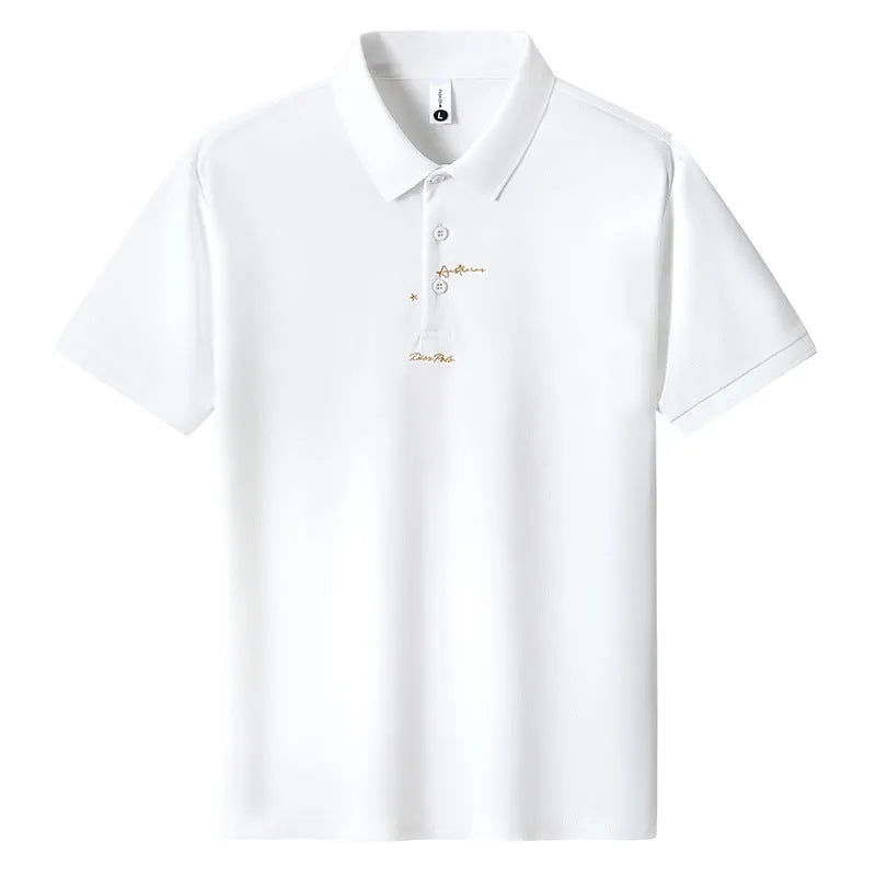 Men's casual loose fit cotton T-shirt with letter print design in multiple colour options