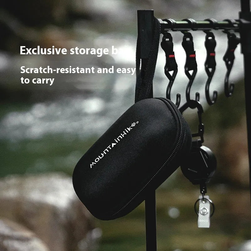 Hexagon foldable alcohol stove in black or silver colour for camping