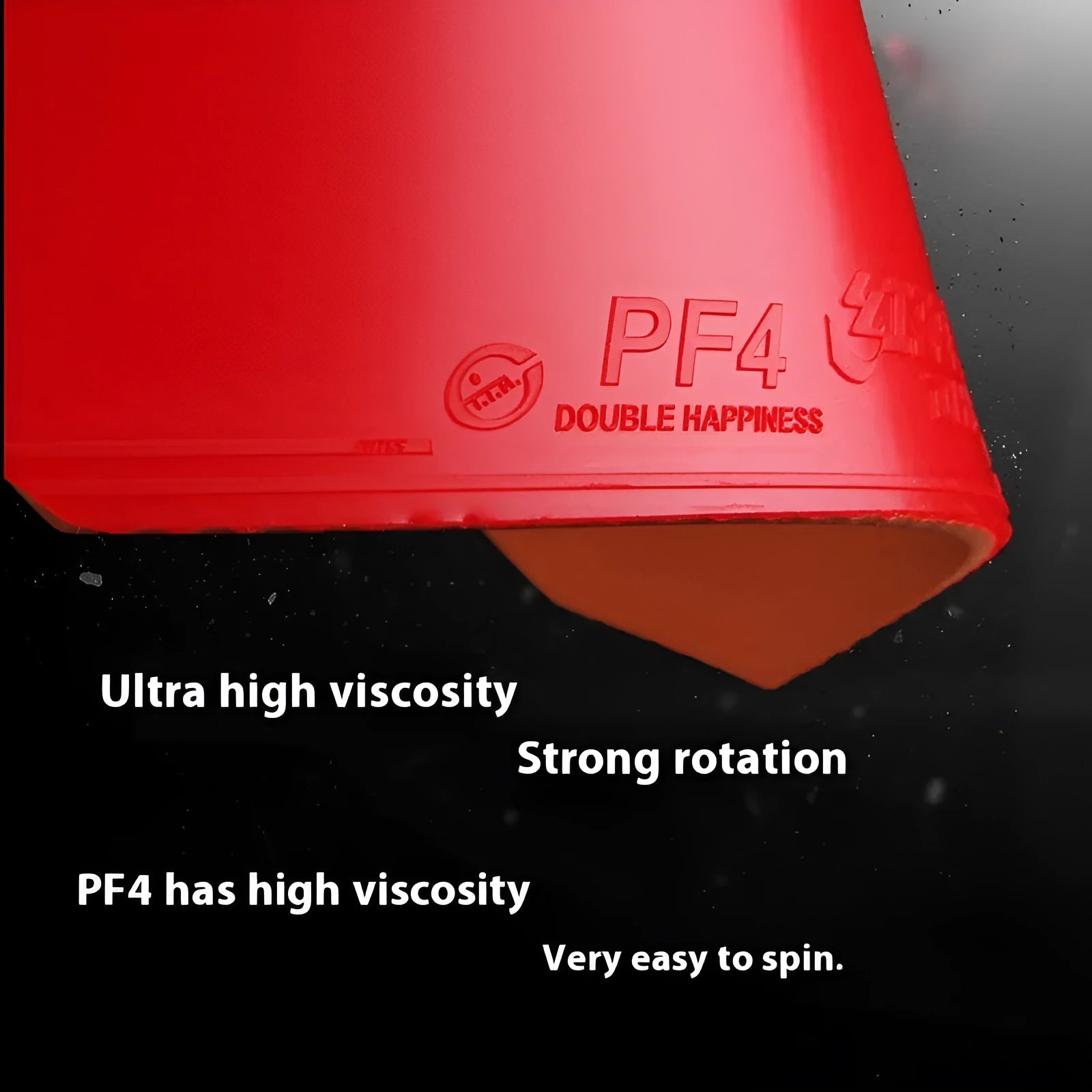 Classic-50 fast attack table tennis racket with sticky anti-rubber in red or black thickness options