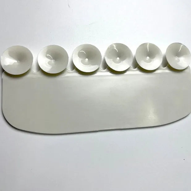 White PVC toilet training board for children's splash prevention during toilet learning