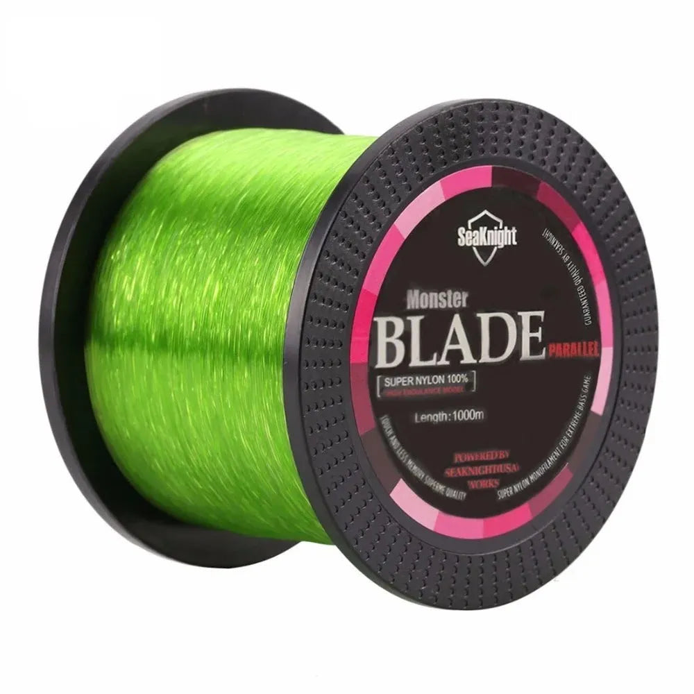 Seaknight 1000M monofilament nylon fishing line spool in five colour options