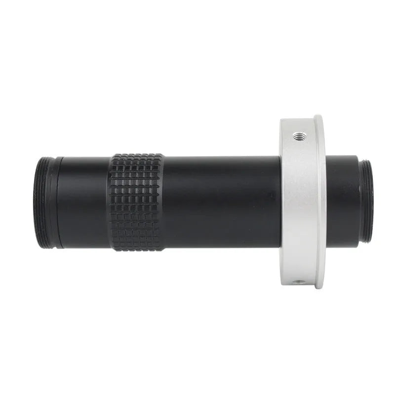 Black industrial camera monocular lens for 10-130x magnification inspection work