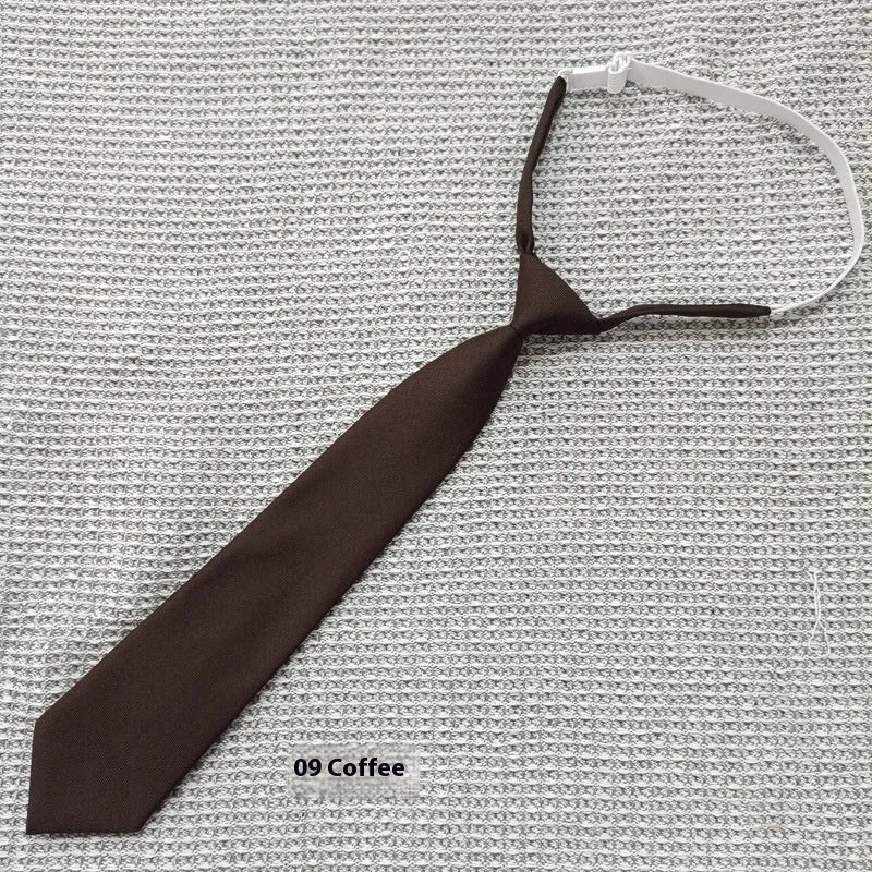 Men's cotton bow tie in solid navy blue colour with arrow style design