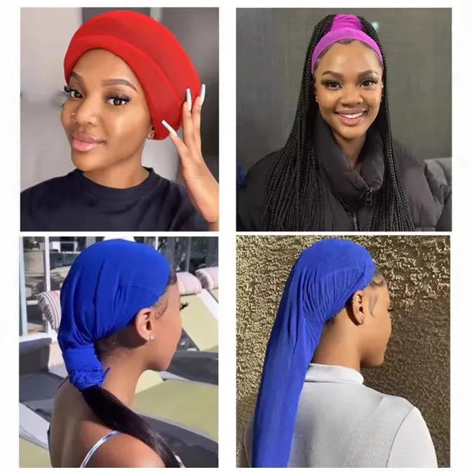 Breathable mesh wig cap in multiple colours including leopard print for long hair wigs