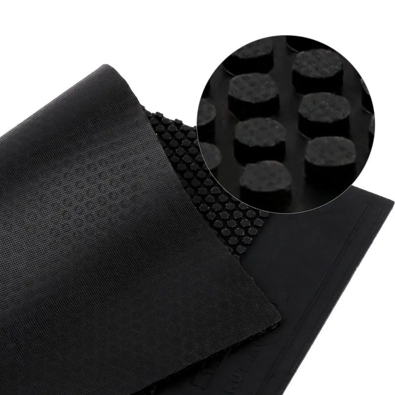 Single sheet of black or red small particle table tennis racket rubber