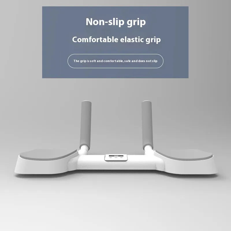 White household flat support trainer with aluminium tubing construction for exercise and rehabilitation