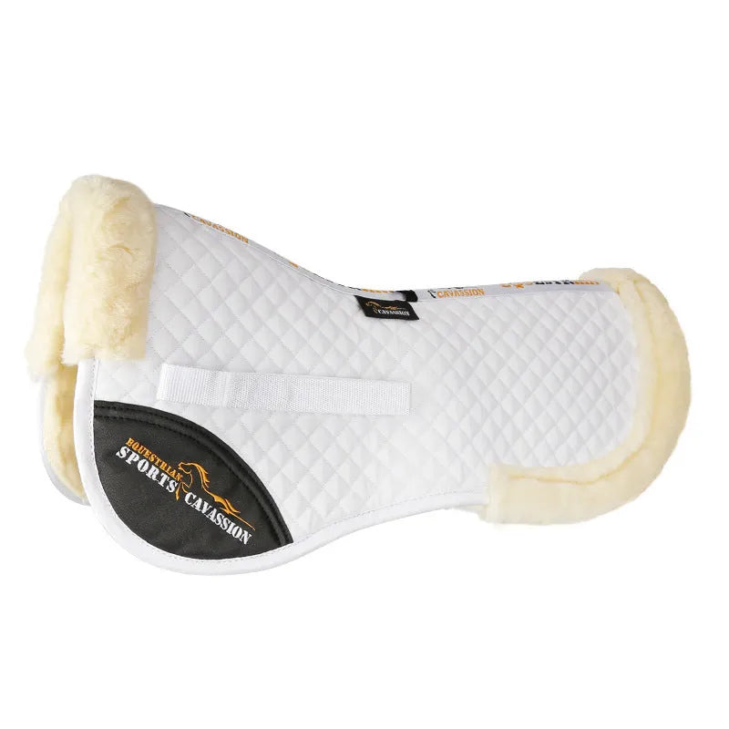 Riding shock absorption balance pad for waist protection in black, navy, white, or wine red