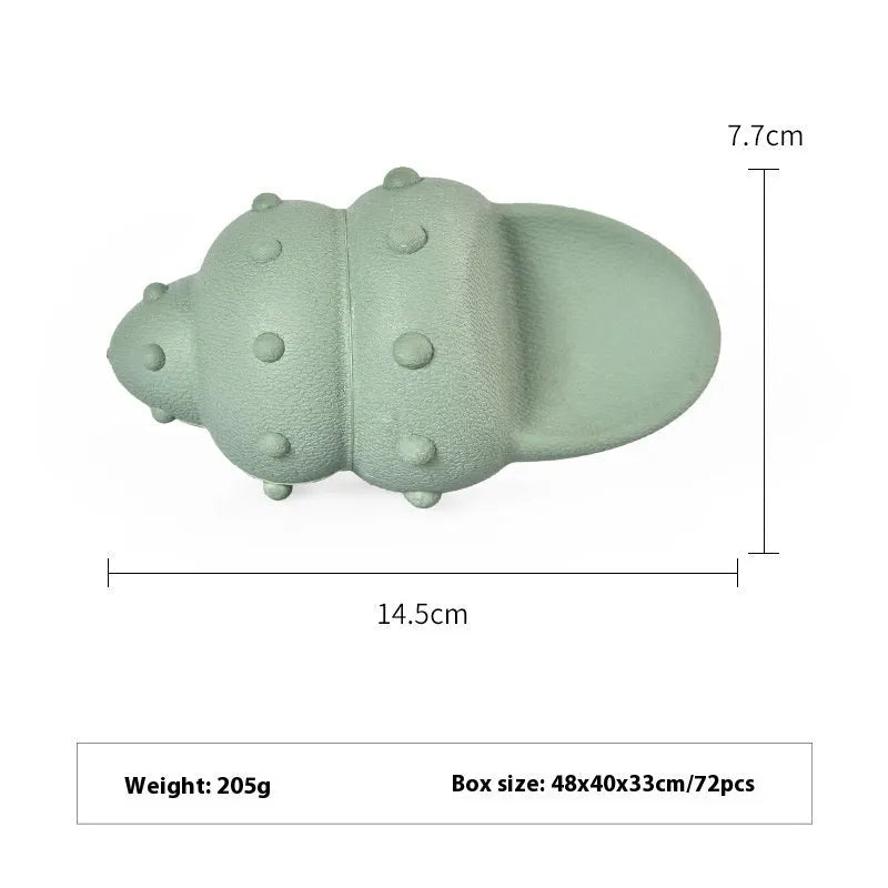 Blue rubber shark dog chew toy for aggressive chewing.