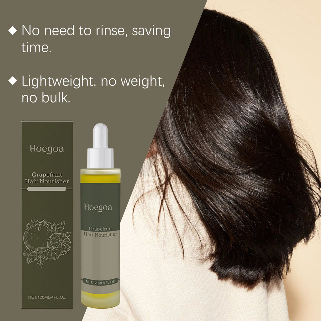 120ml bottle of Grapefruit Hair Conditioner with grapefruit seed, rosemary and ginger oils.